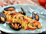 Spaghetti con le cozze alla siciliana