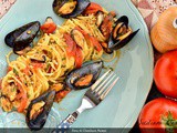 Spaghetti con le cozze, alla siciliana