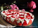 Tiramisù alle fragole e ricotta (senza uova)