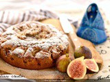 Torta di fichi freschi e mandorle