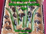Asparagus and Mushroom Quiche Tart for Baking Bloggers