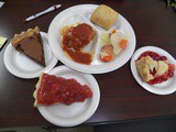 Cabbage Rolls and Turkey Pot Pie for Senior Lunch