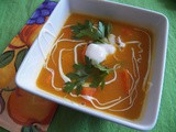Carrot and Sweet Potato Chowder for #SoupSaturdaySwappers