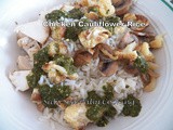 Chicken cauliflower and rice