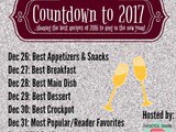 Countdowns to 2017- Best Appetizers and Snacks