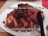 Cranberry Orange Chutney WIngs