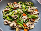 Garlic Scapes Stir Fry