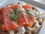 Gravlax (cured salmon)