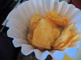 Home made potato chips