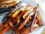 Honey and Garlic Roasted Carrots