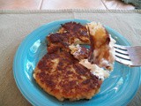 Potato Cakes from leftover Brandede Kaerlighed