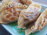 Potstickers using leftovers