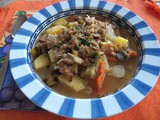 Roasted Potato and Heirloom Carrot Soup for #SoupSaturdaySwappers