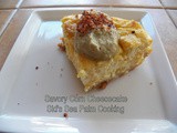Savory Corn Cheesecake