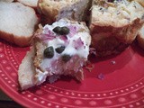 Savory Salmon Cheesecake - #BakingBloggers