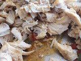 Shredded Chicken for Enchiladas or Taco's or