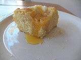 Toaster Oven Corn Bread with Schmaltz