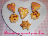 Biscuits au yaourt pour Lou