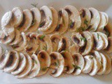 Carpaccio de champignons