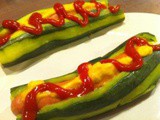 Hot dog de courgette