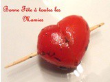 Mon coeur de tomate au pesto, pour toi grand-mère