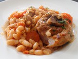 Navarin d'agneau aux haricots blancs