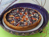 Recette de tarte aux myrtilles et brugnons