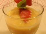 Soupe de melon au Beaumes de Venise