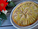 Tarte aux pommes de l'est faite avec la pomme des moissons