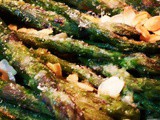 Asparagi Gratinati, Parmigiano & Mandorle (contorno veloce e sfizioso)