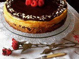 Cheesecake due strati Cioccolato Fondente e Robiola (Ricetta Facile)