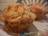 Crumble Muffins al Cioccolato Bianco