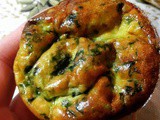 Frittatine Muffin alle Cime di Rapa . . per cambiare faccia alla  solita frittata 