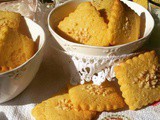 I Miei Biscotti  Gialli  . . . alla Farina di Mais (senza burro, ricetta facilissima e veloce)