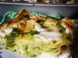 Lasagne Bianche Zucchine & Stracchino (ricetta vegetaria facile veloce e senza besciamella)