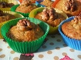 Muffins allo Sciroppo d'Acero & Noci