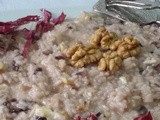 Risotto al Radicchio Rosso, Cramember & Noci