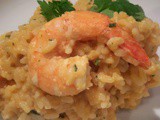 Risotto con Crema di Gamberi