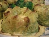 Sformatini di Broccoli con Crema all'Olandese