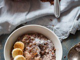 Breakfast of champignons: Coconut ricepudding with banana