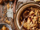 Easy apple crumble recipe with walnuts