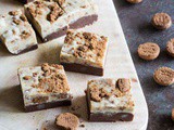 Easy fudge with christmas flavors