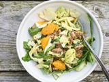 Fennel and orange salad with chicken