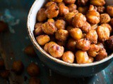 Spicy roasted chickpeas and deliciously Ella