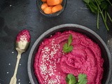 The most delicious beetroot hummus (without the chick peas)