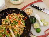 Basil Chicken and Cashew Stir Fry