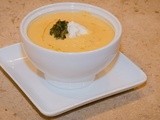 Corn Cashew and Carrot Chowder