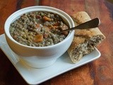 Ham, Lentil and Vegetable Soup (Pressure Cooker Version)