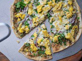 Mediterranean Breakfast Pizza with Za’atar and Eggs