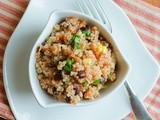 Quinoa with Corn and Black Bean Salsa